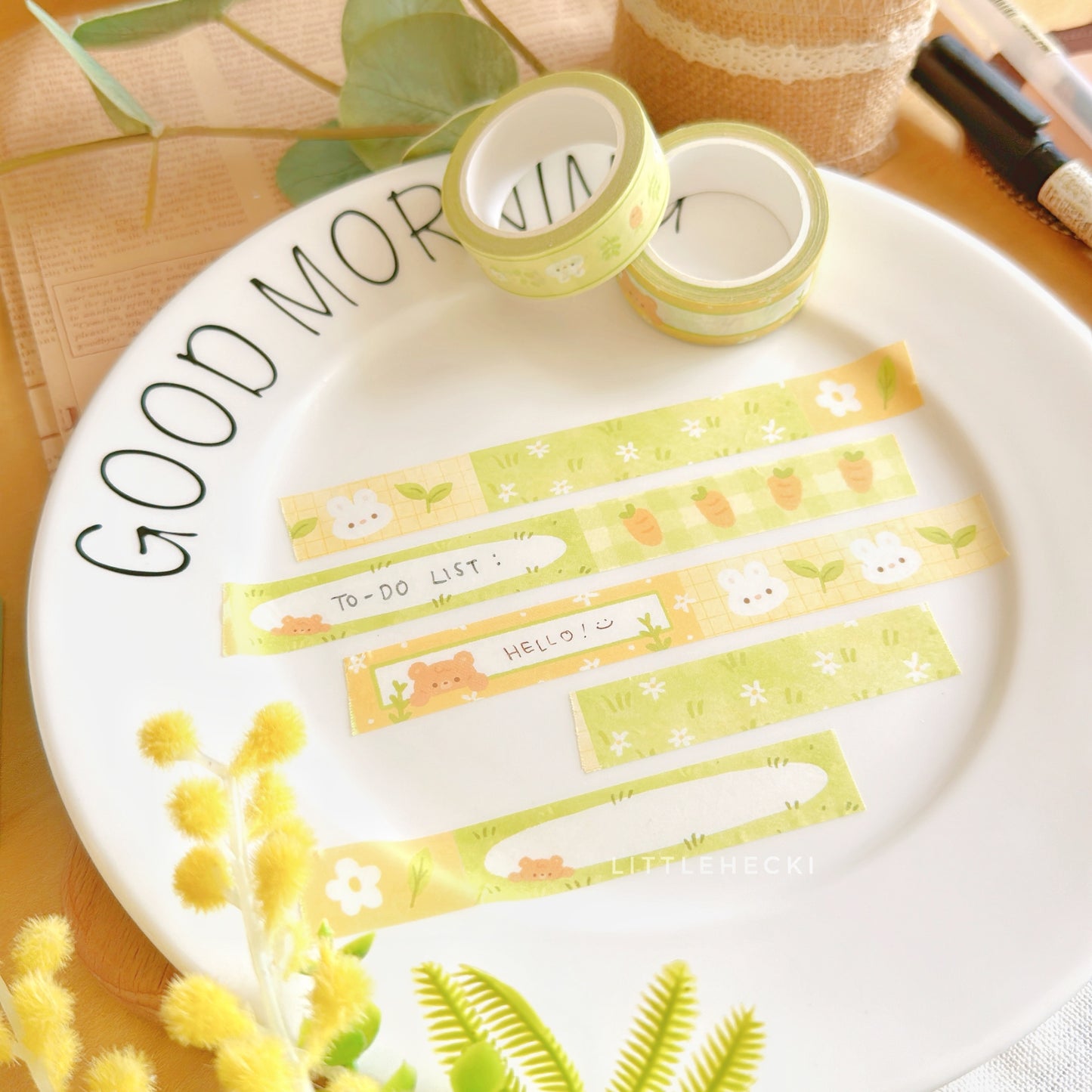 Beary Notes Washi Tape