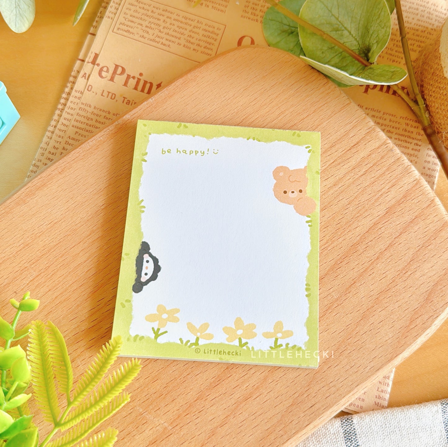 Be Happy Notepad