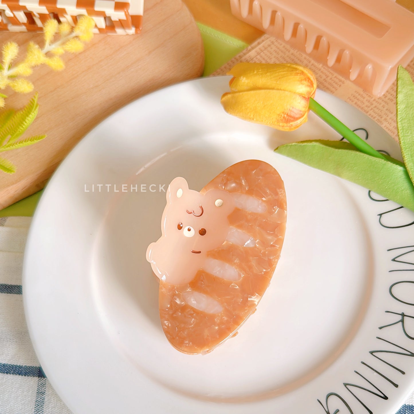 Baguette Beary Claw Clip