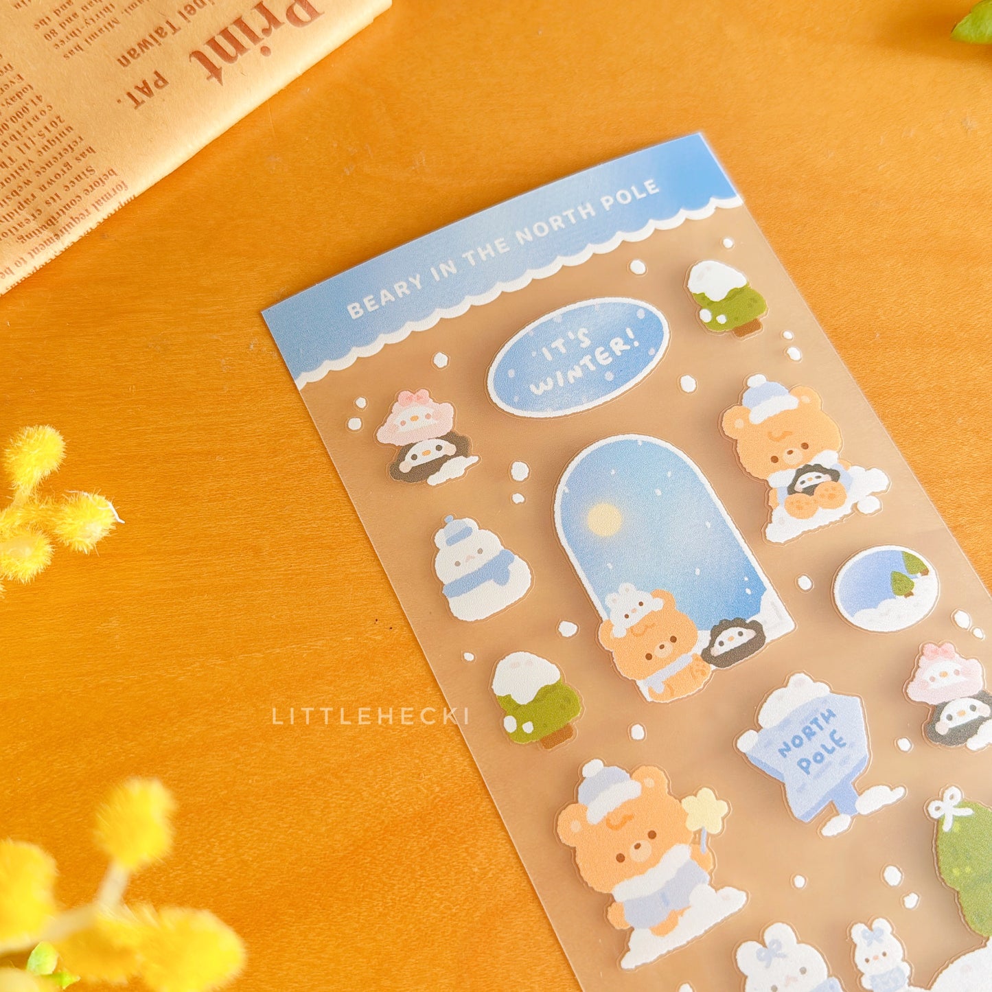 December'24 Sticker Sheet