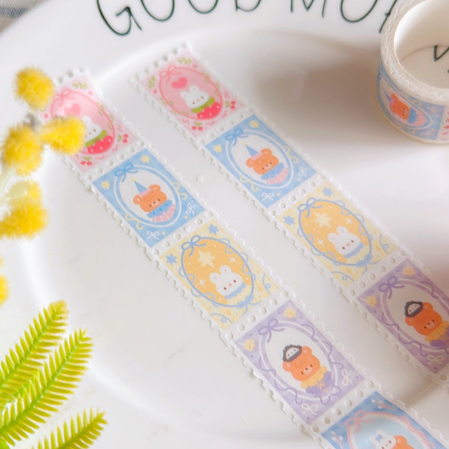 Carnival Friends Stamp Washi Tape