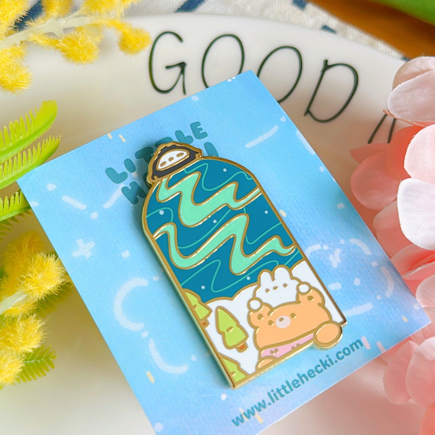 Aurora Beary Enamel Pin