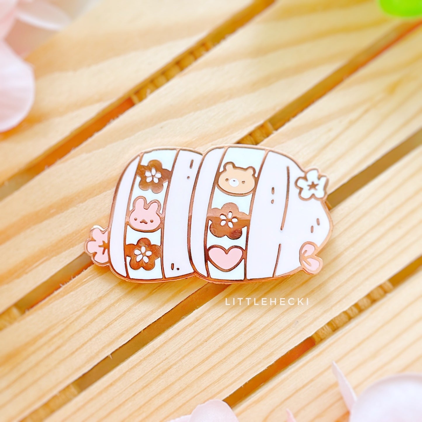 Spring Sando Enamel Pin