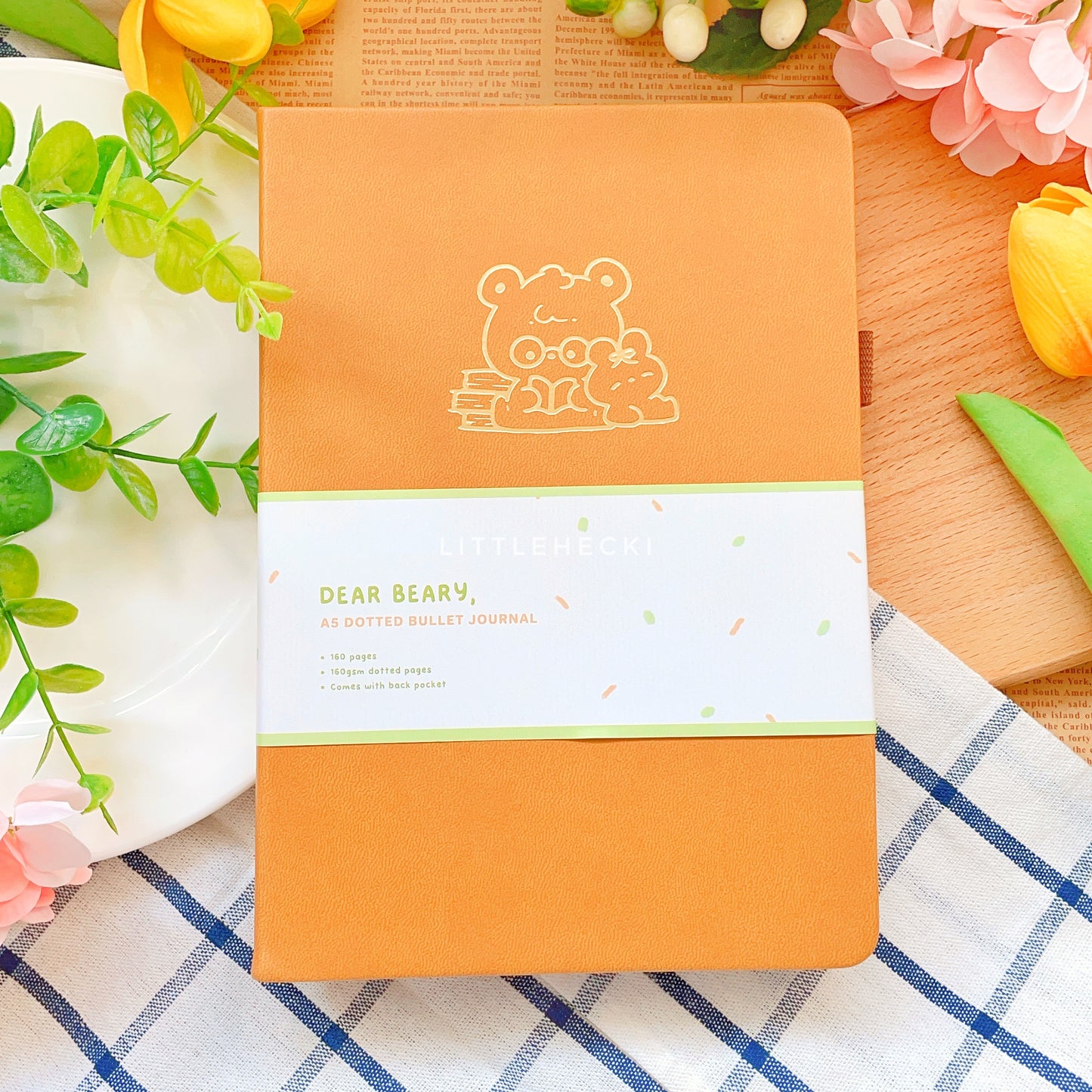 Cosy Studying With Beary Bullet Journal