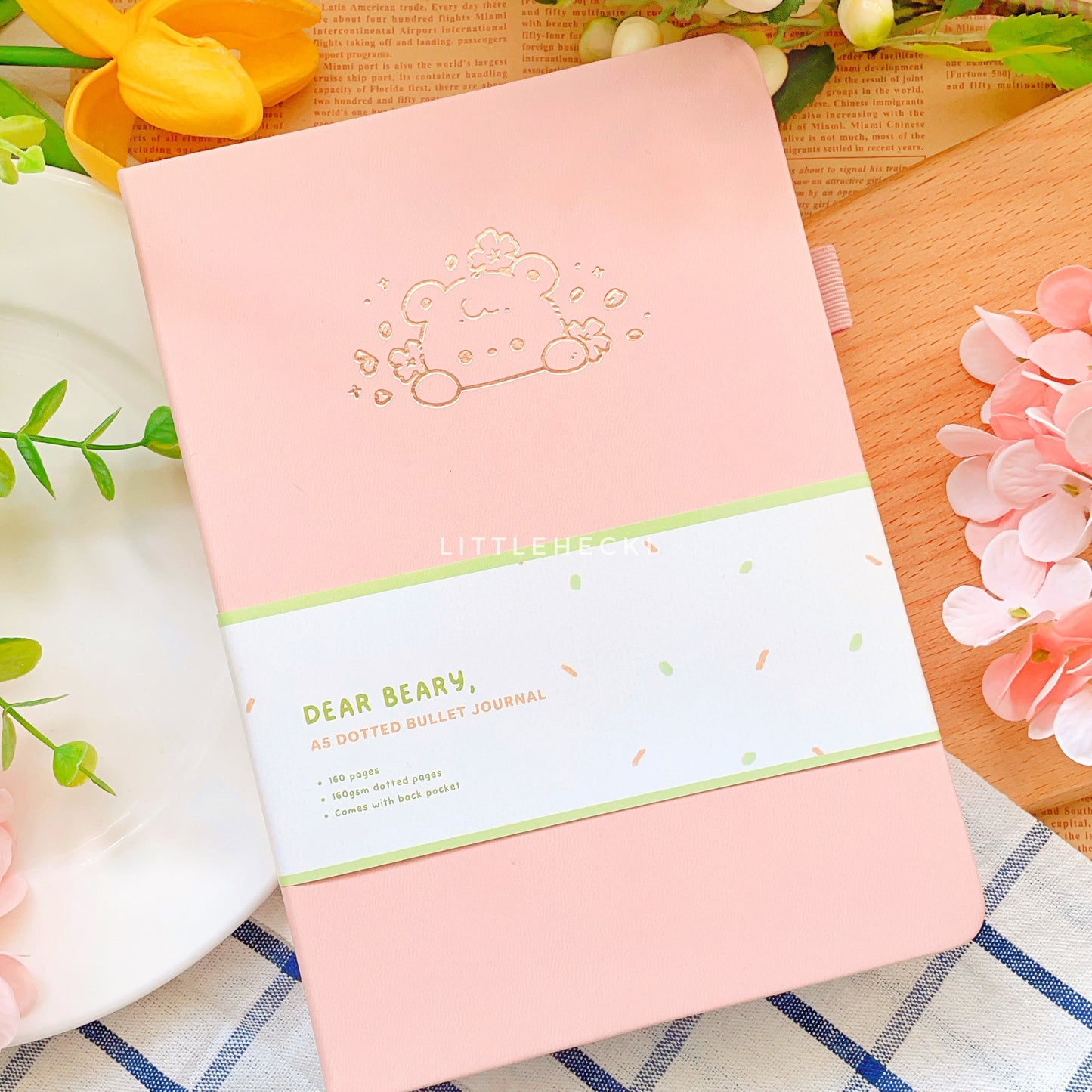 Spring Time With Beary Bullet Journal