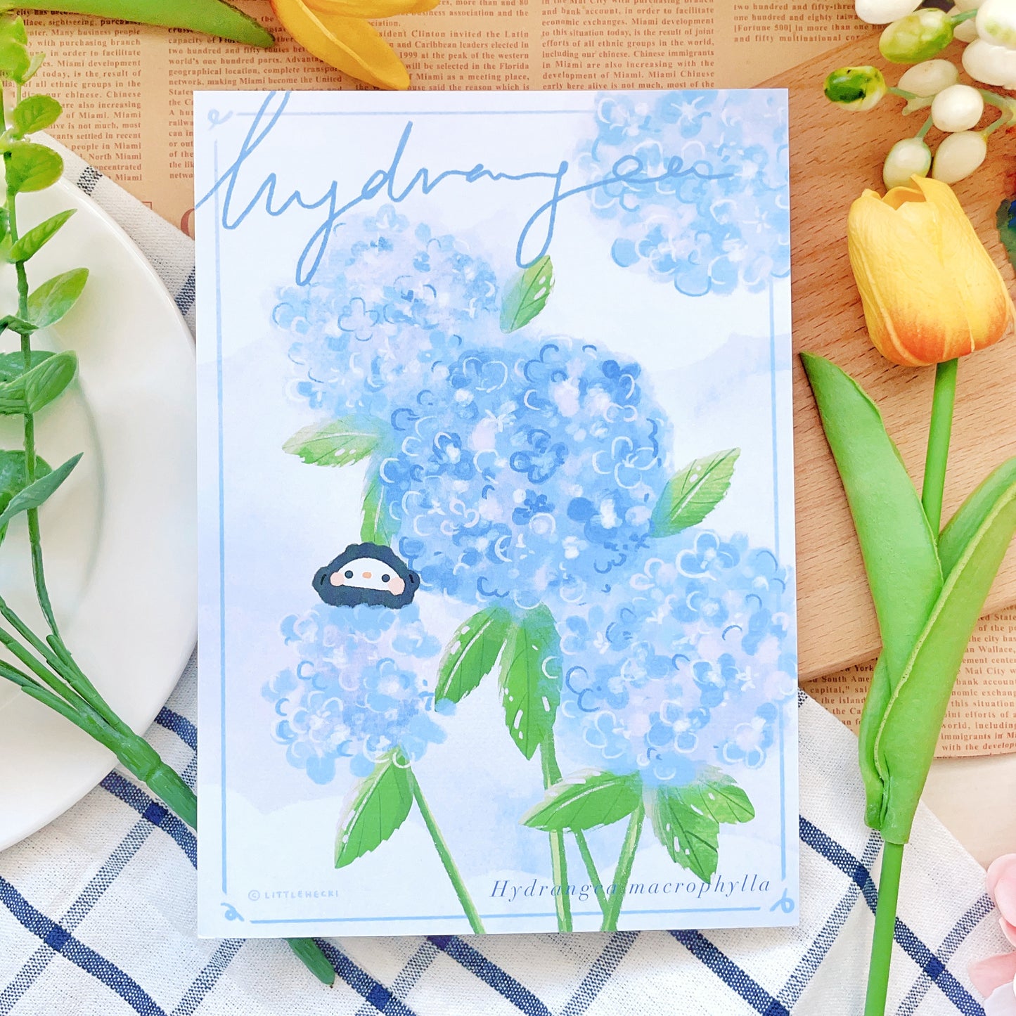 Hydrangeas Print