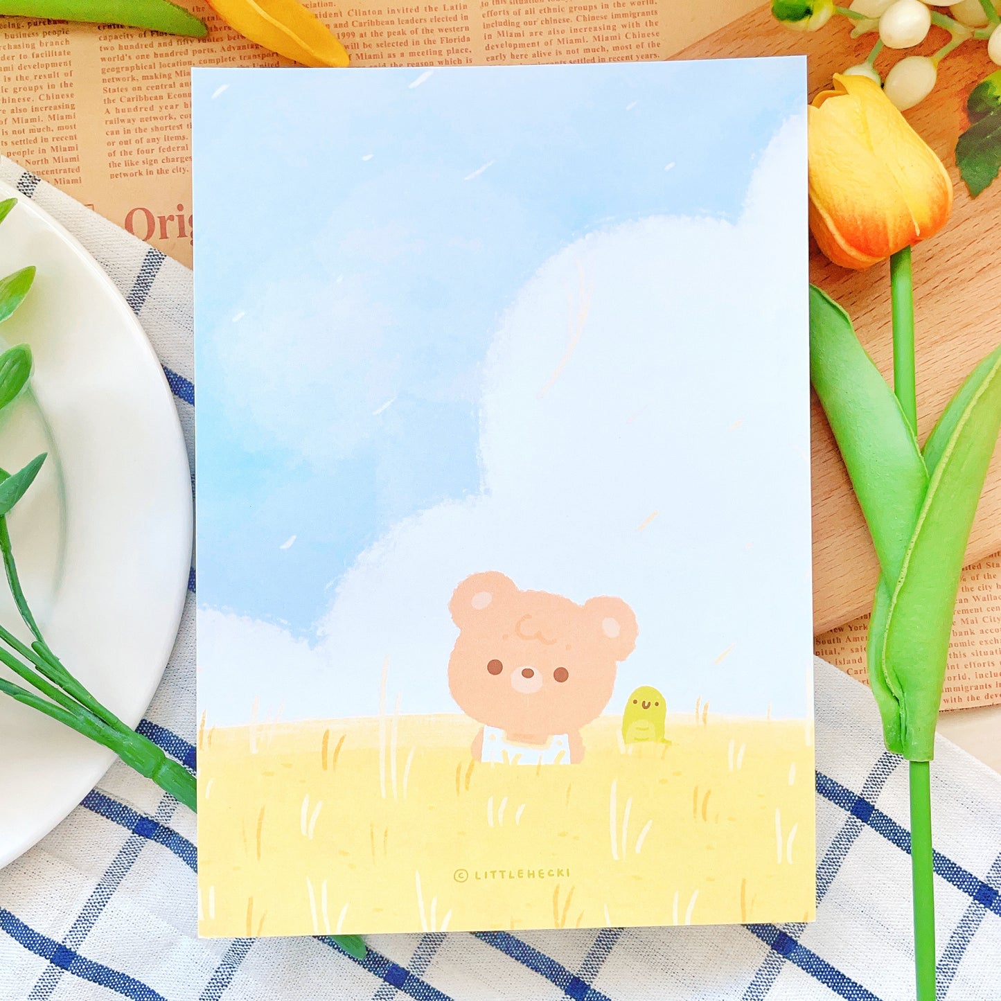 Beary Field Print