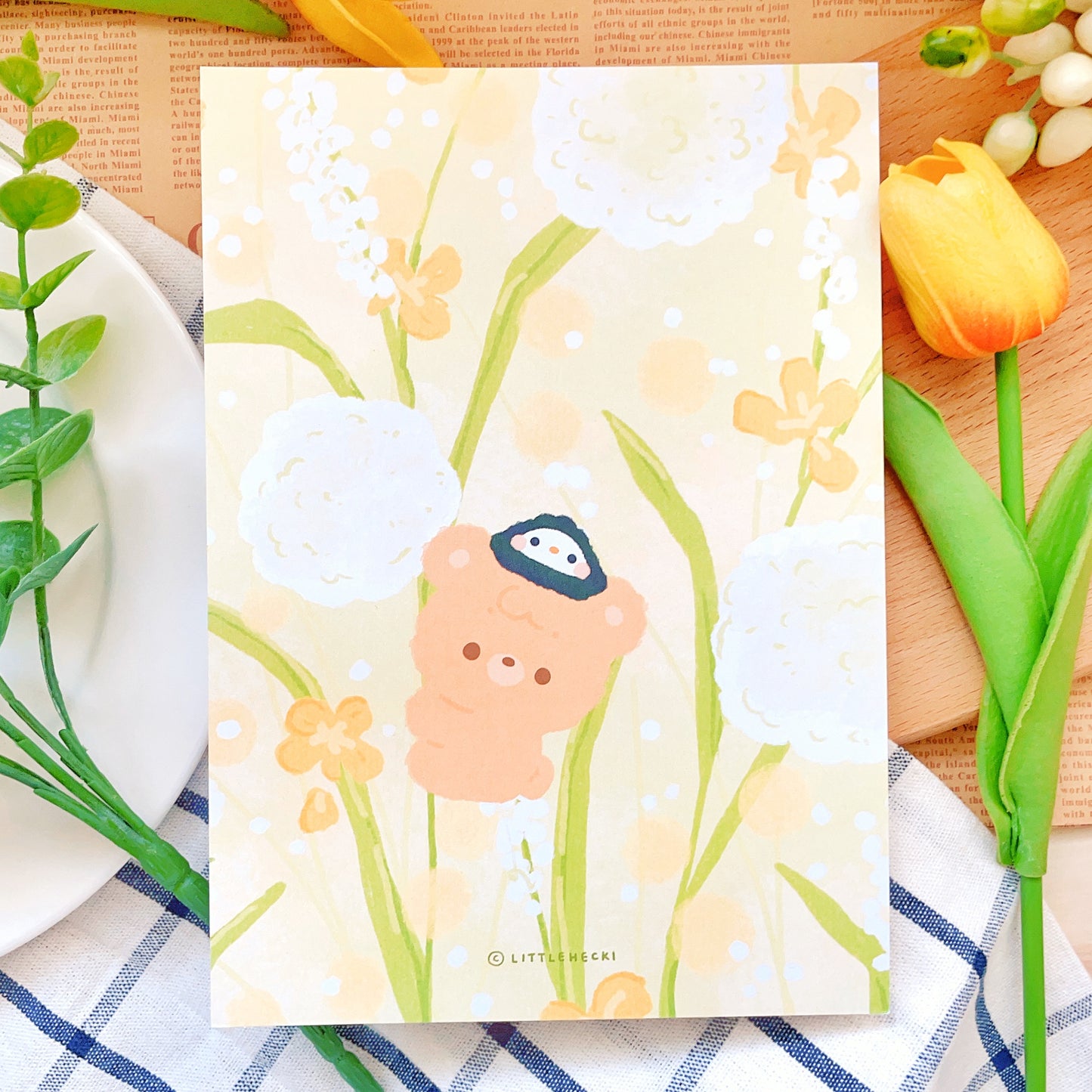 Cotton Beary Print