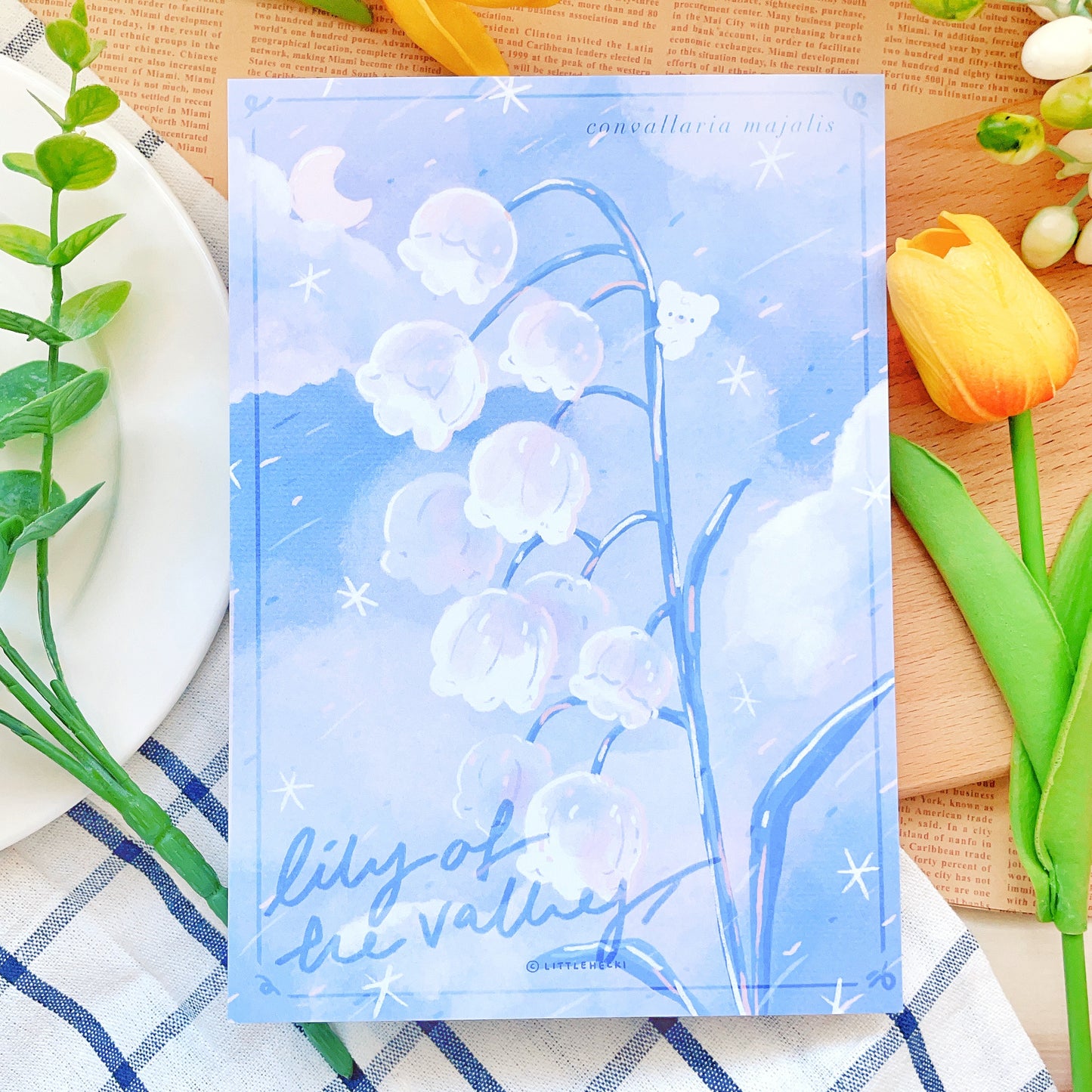 Lily of the Valley Print