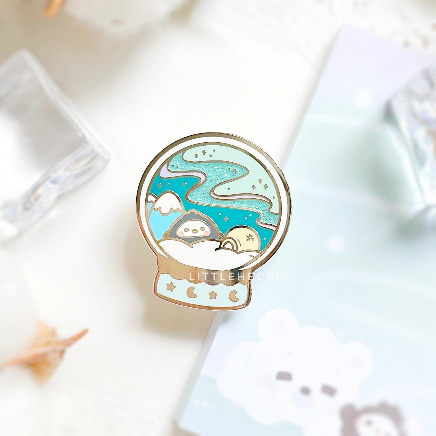 Aurora Pan Pan Enamel Pin
