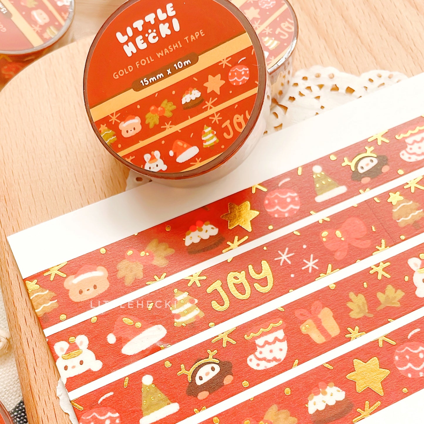 Festive Joy Foil Washi Tape