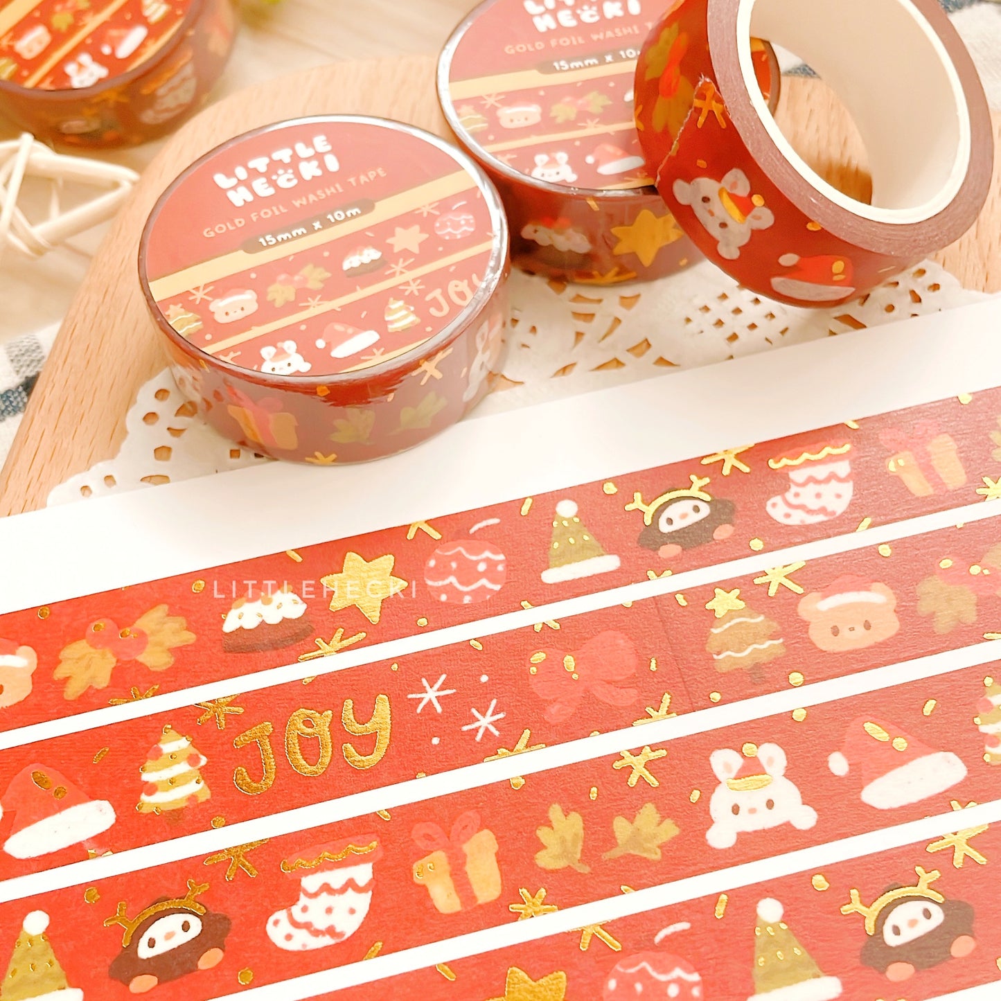Festive Joy Foil Washi Tape