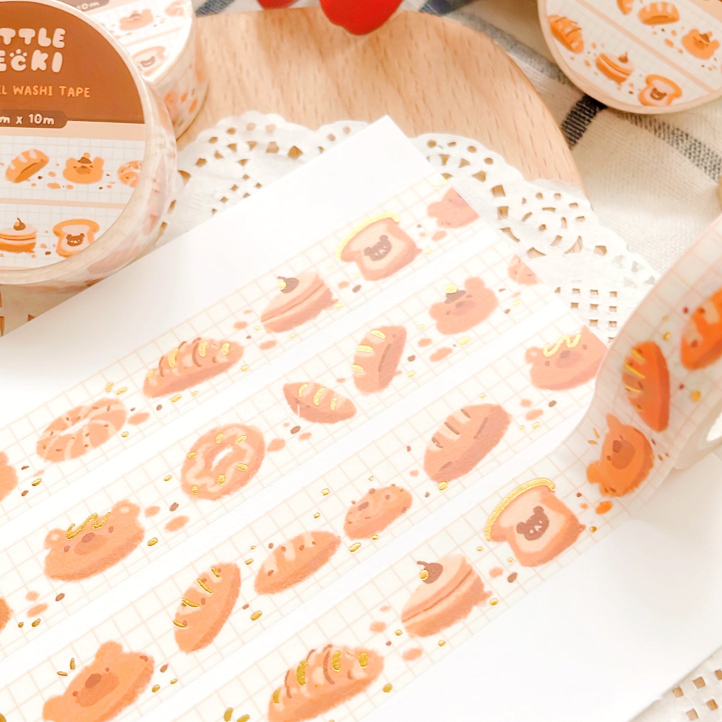 Beary Bakes Washi Tape