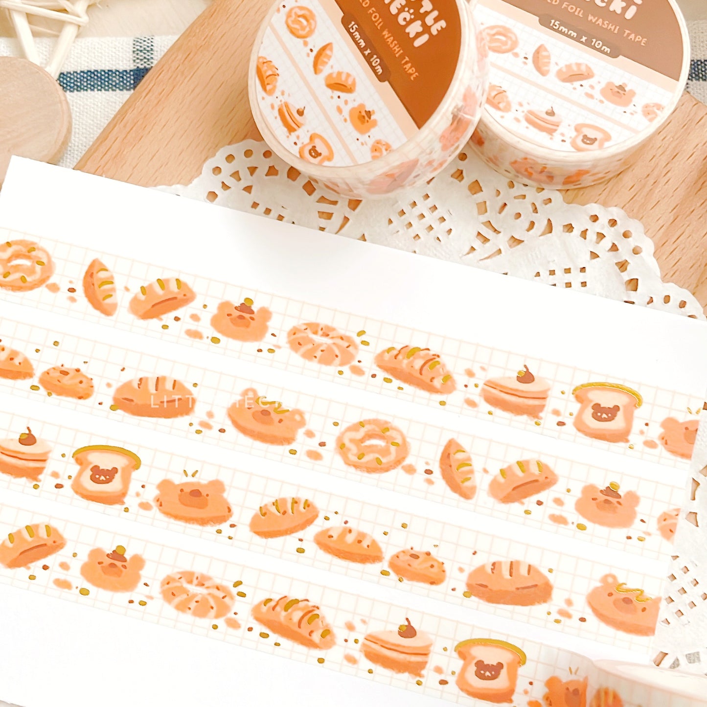 Beary Bakes Washi Tape