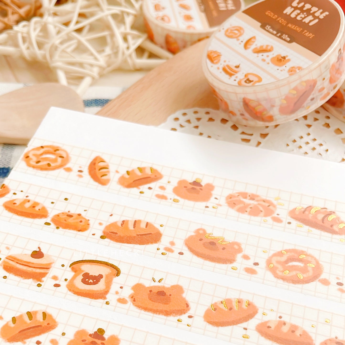 Beary Bakes Washi Tape