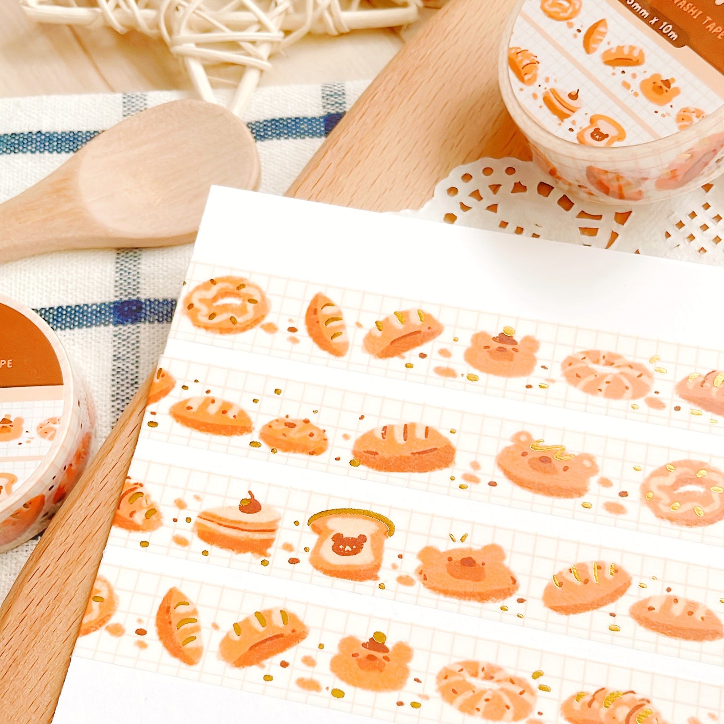 Beary Bakes Washi Tape