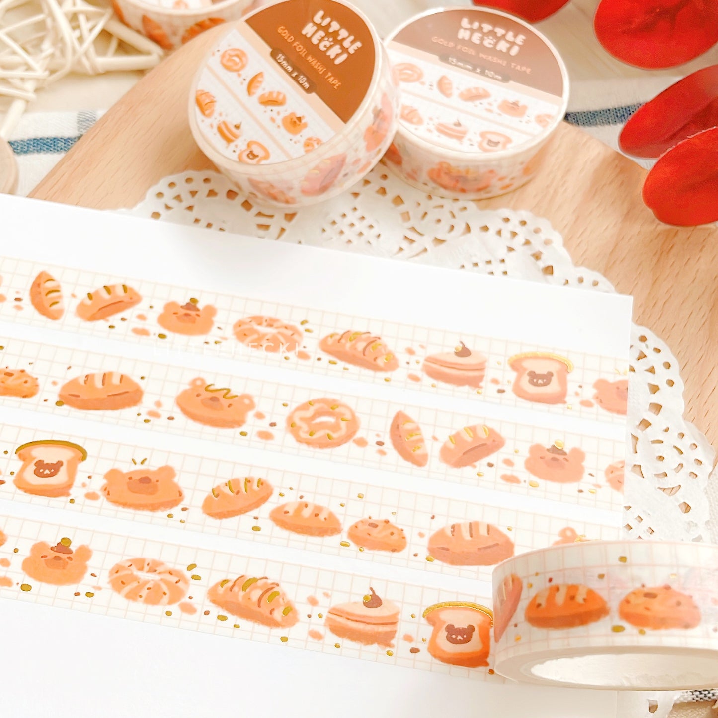 Beary Bakes Washi Tape