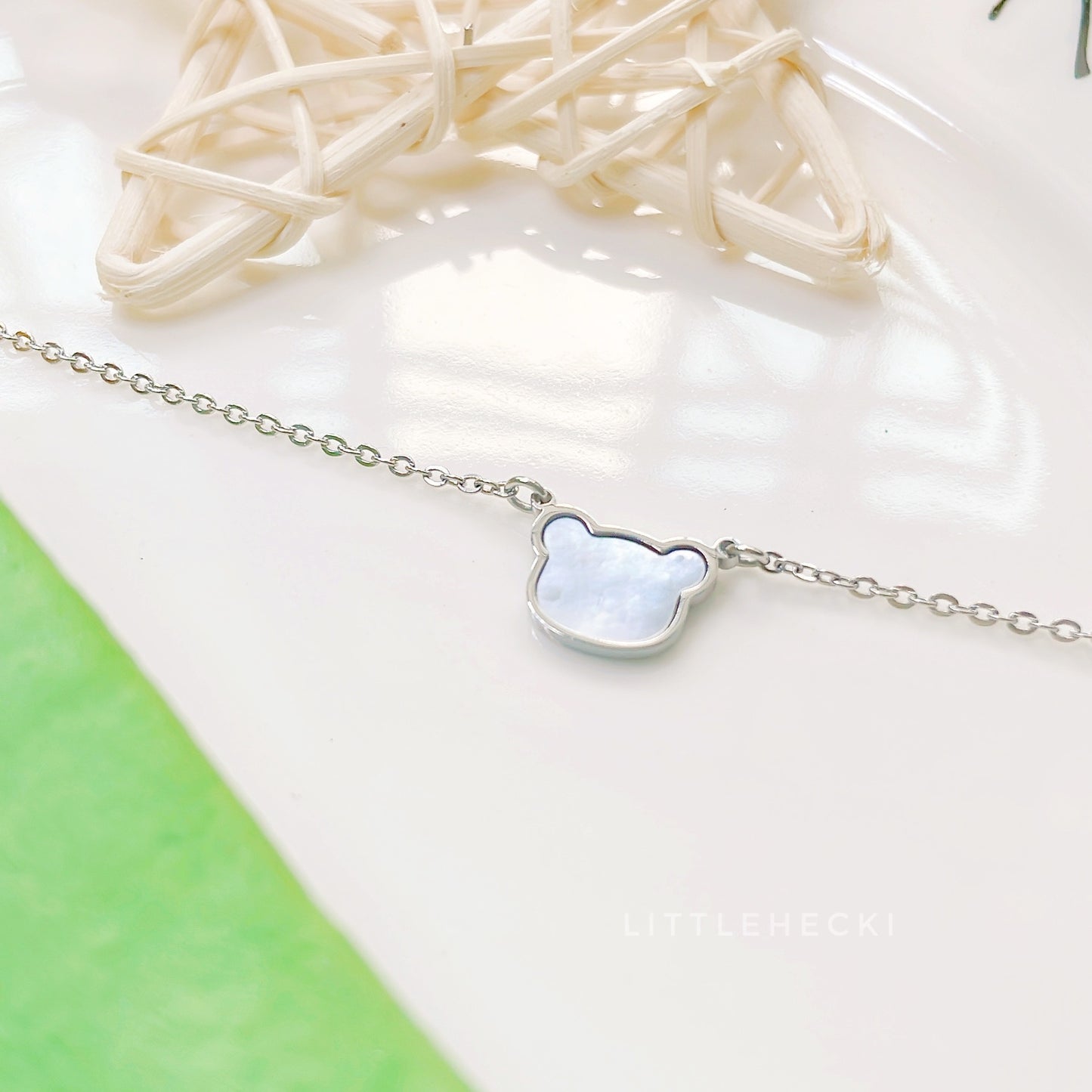 Beary Pearl Necklace