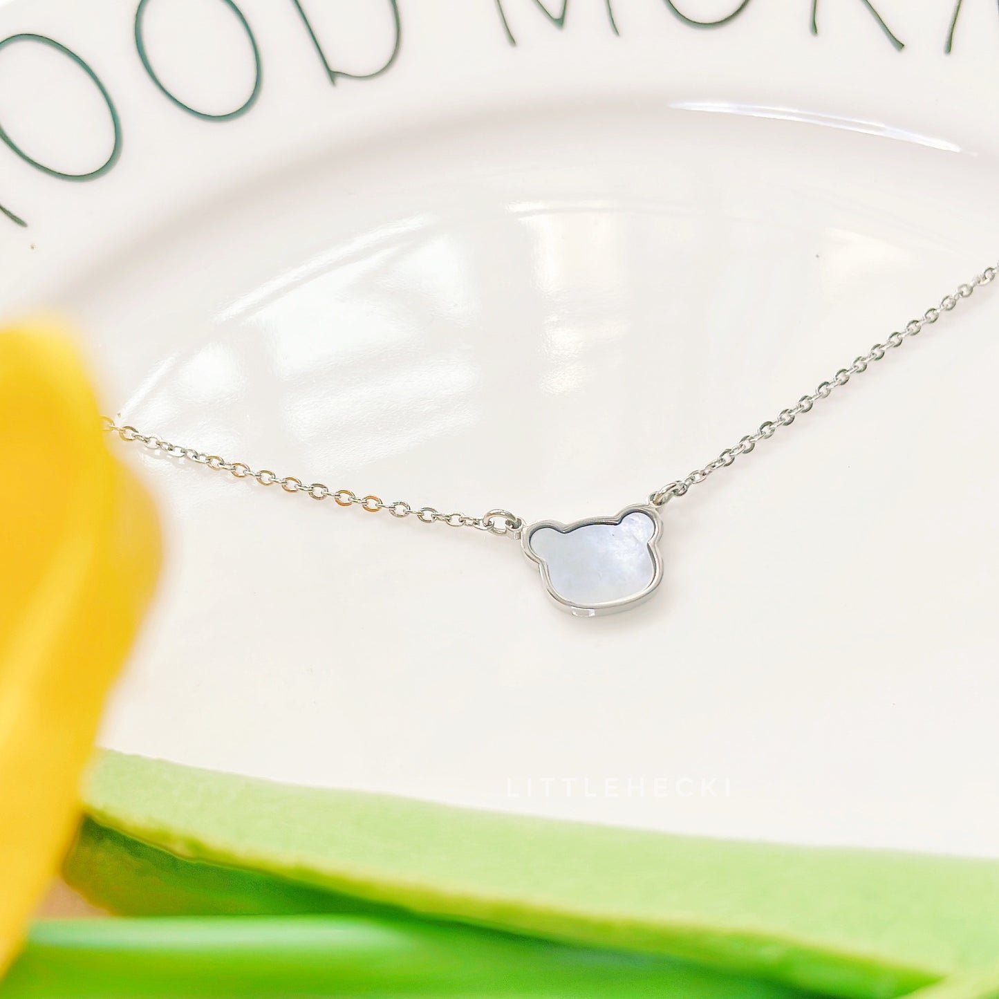 Beary Pearl Necklace