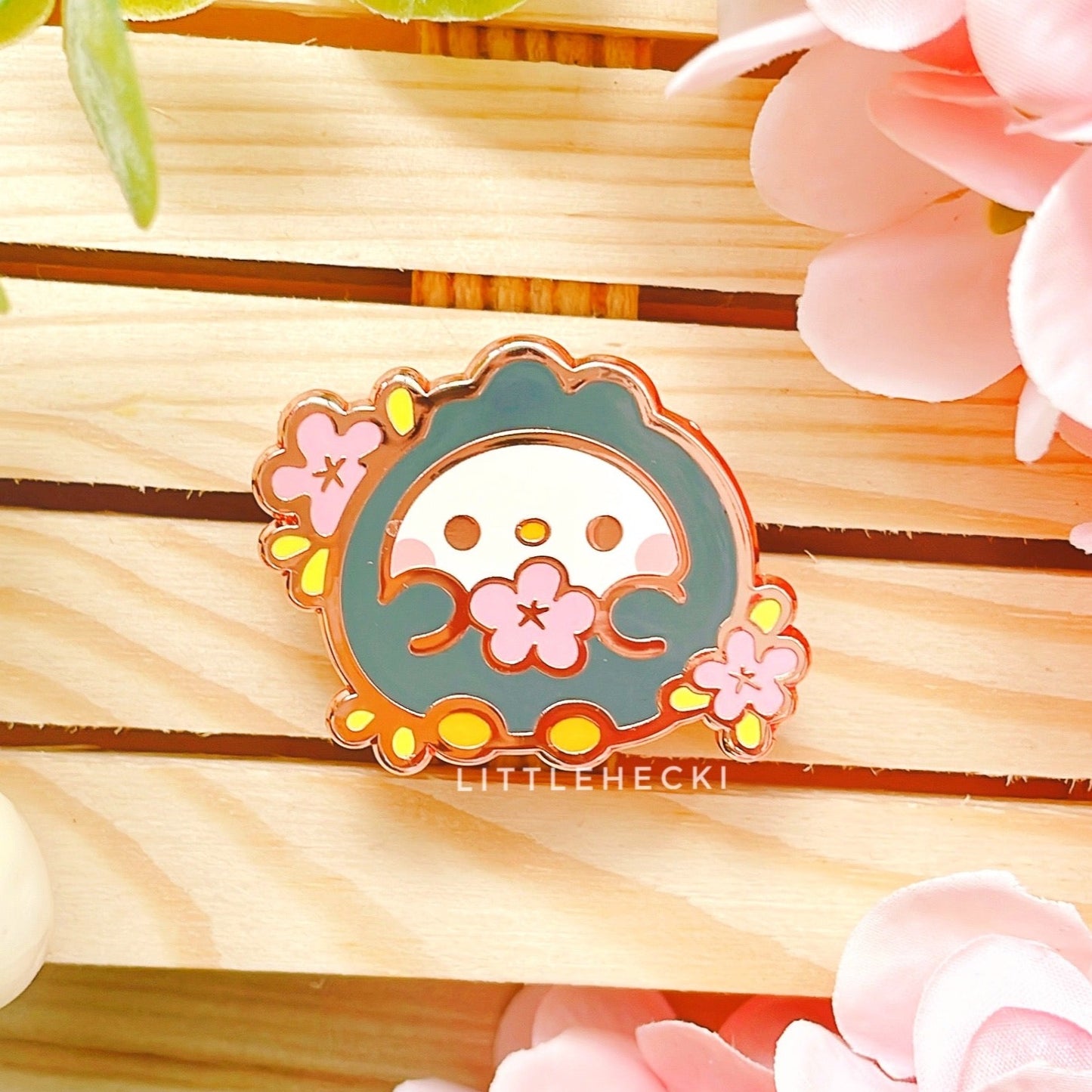 Spring Pan Pan Enamel Pin