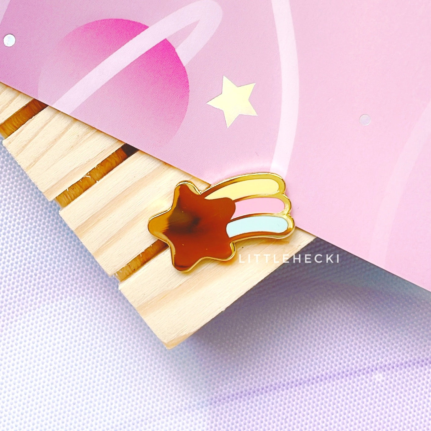 Shooting Star Filler Enamel Pin