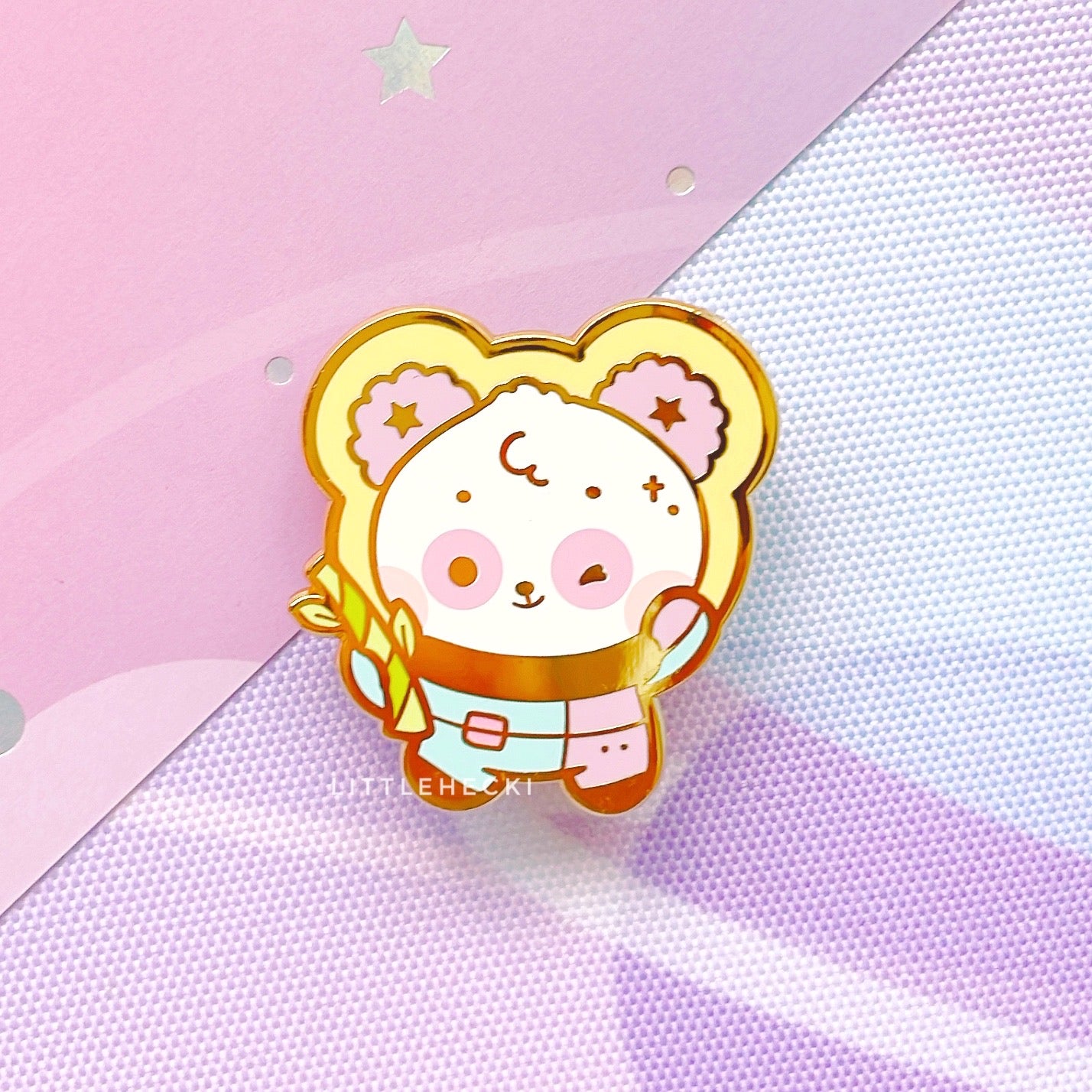 Le Le the Panda Enamel Pin