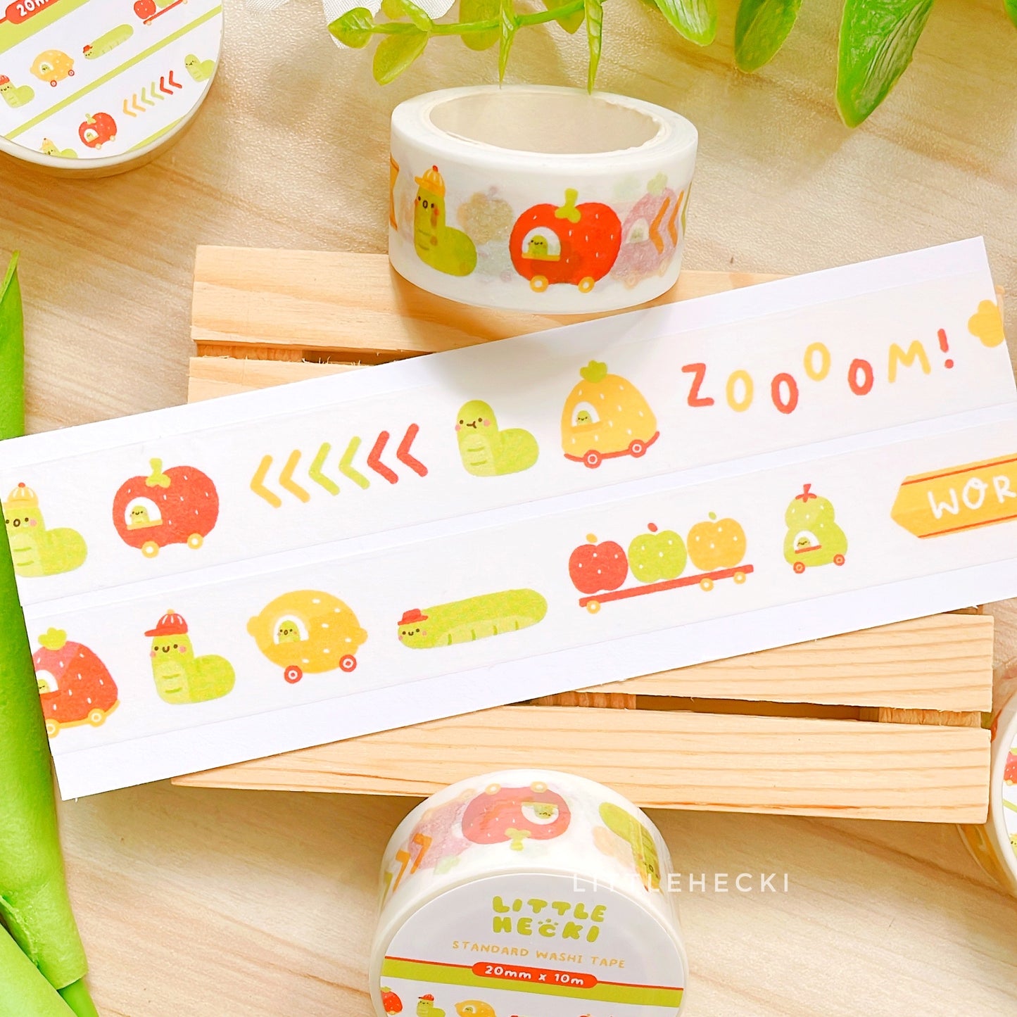 Wormy Boi Washi Tape