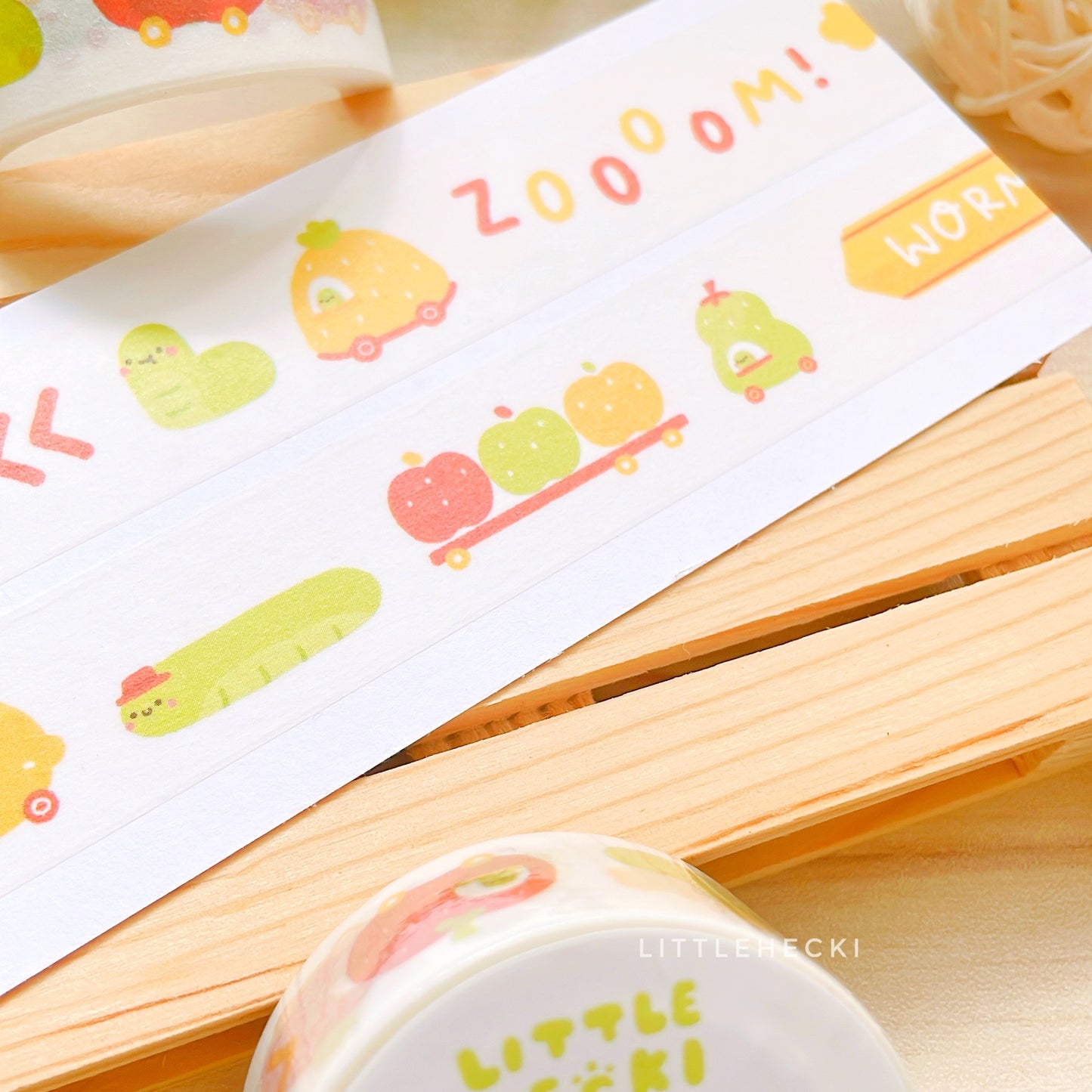 Wormy Boi Washi Tape