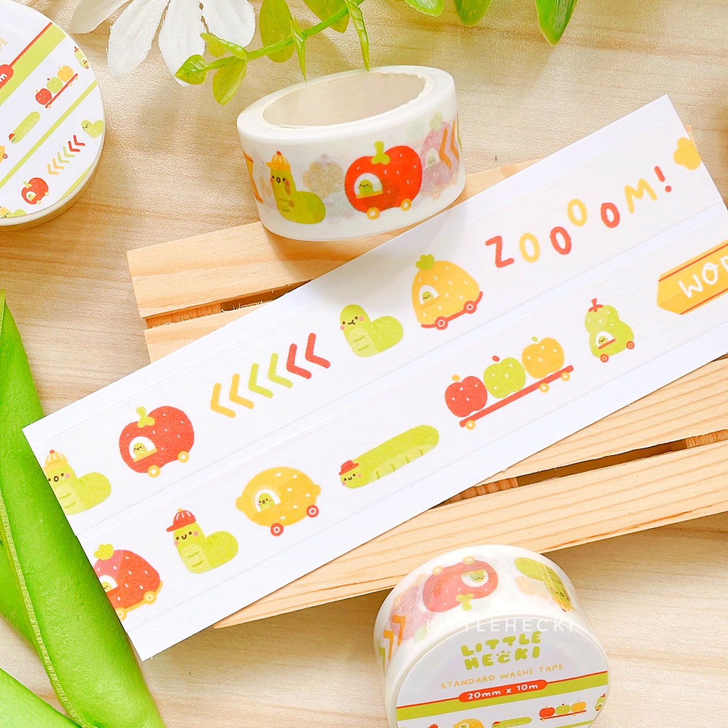 Wormy Boi Washi Tape