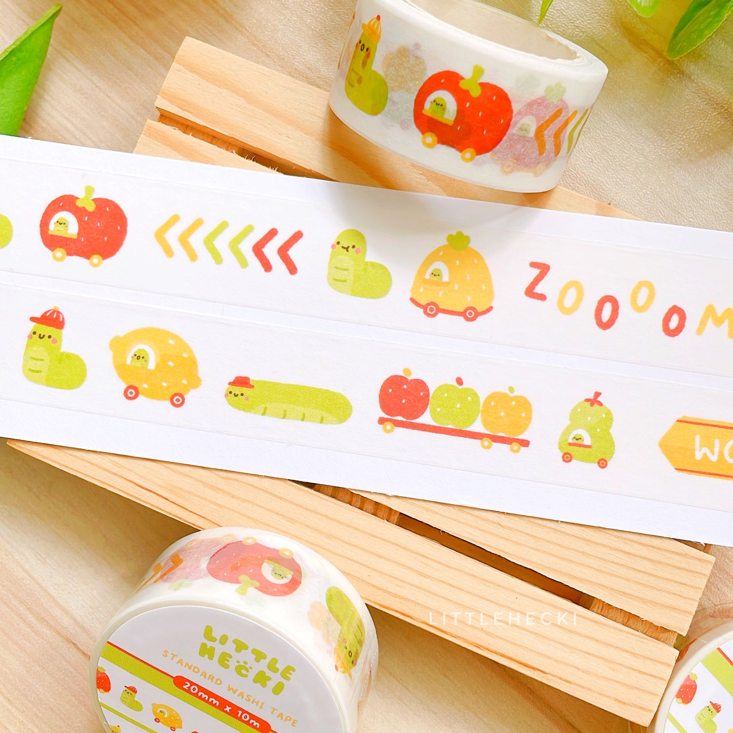 Wormy Boi Washi Tape