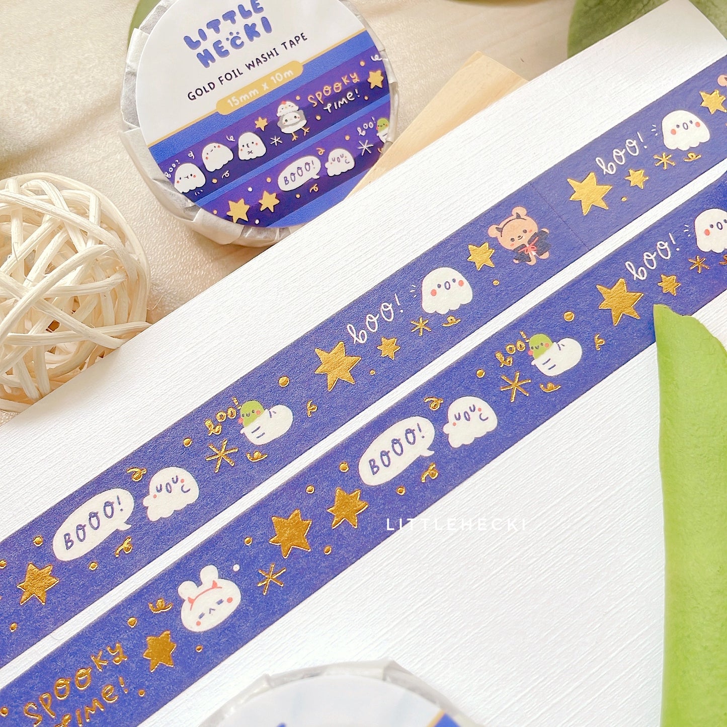 Boo! Foil Washi Tape