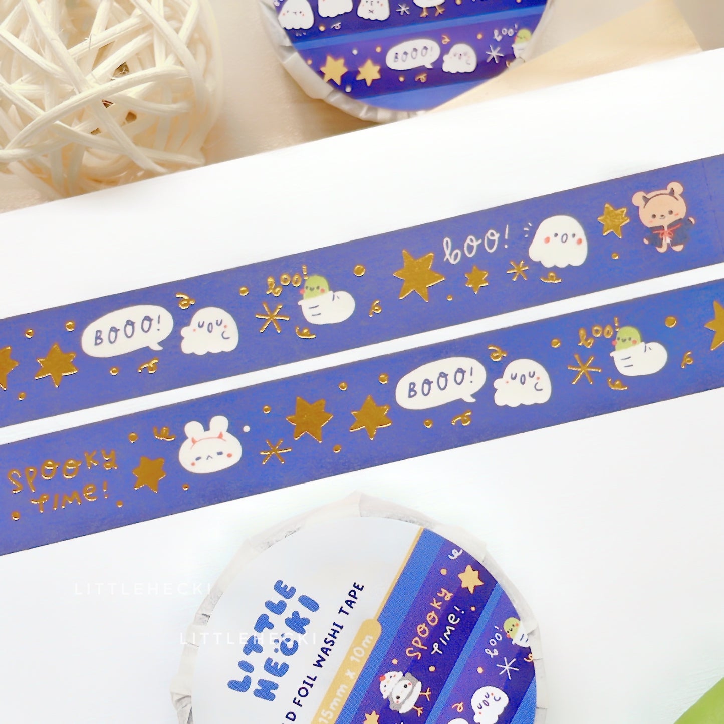 Boo! Foil Washi Tape