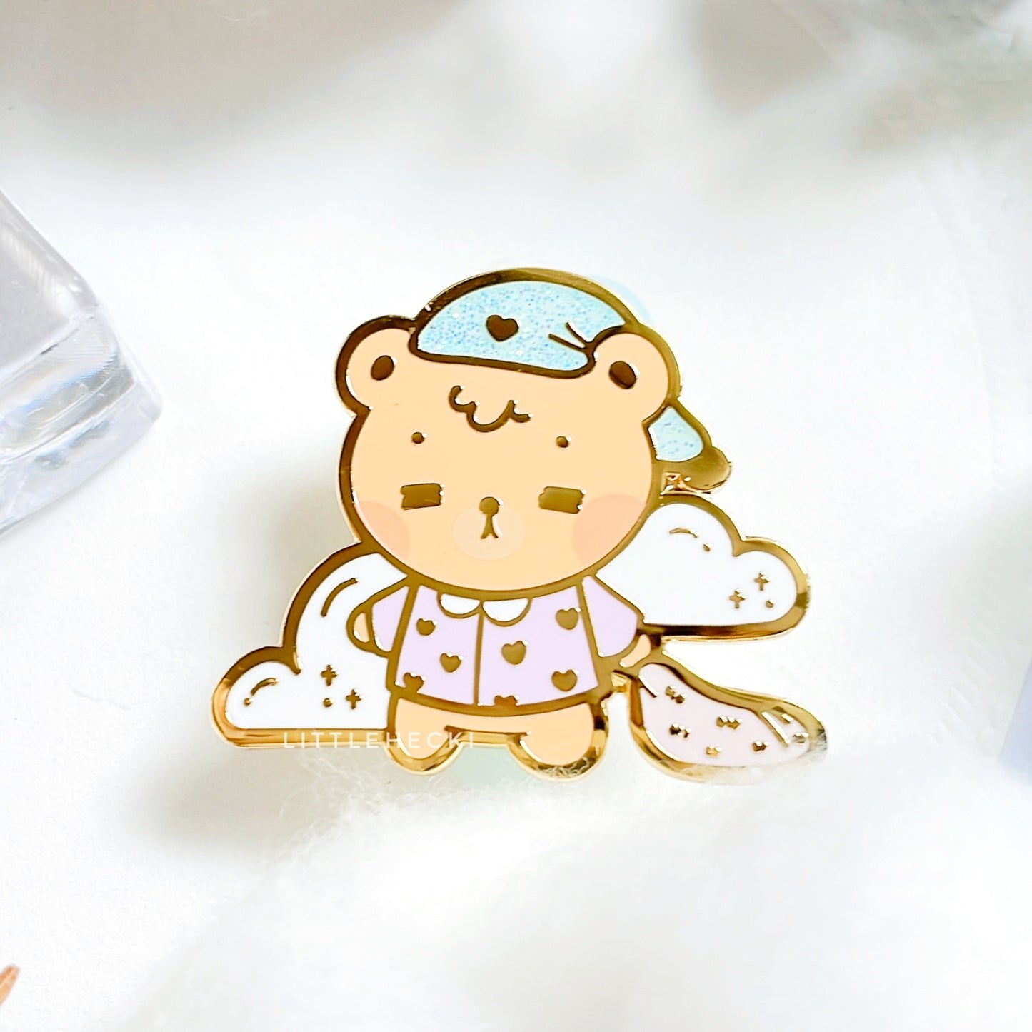 Blankie Beary Enamel Pin