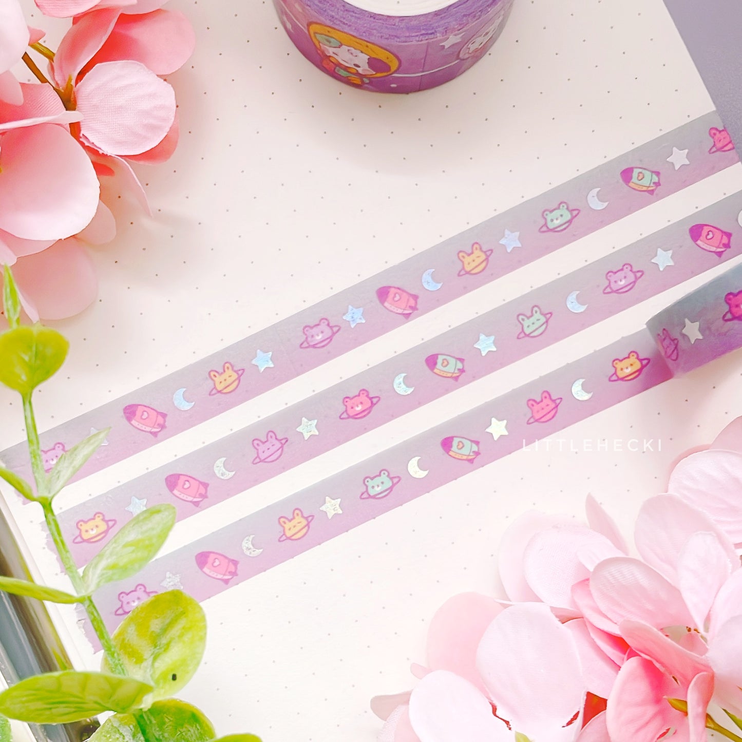 Planets Mini Holo Foil Washi Tape