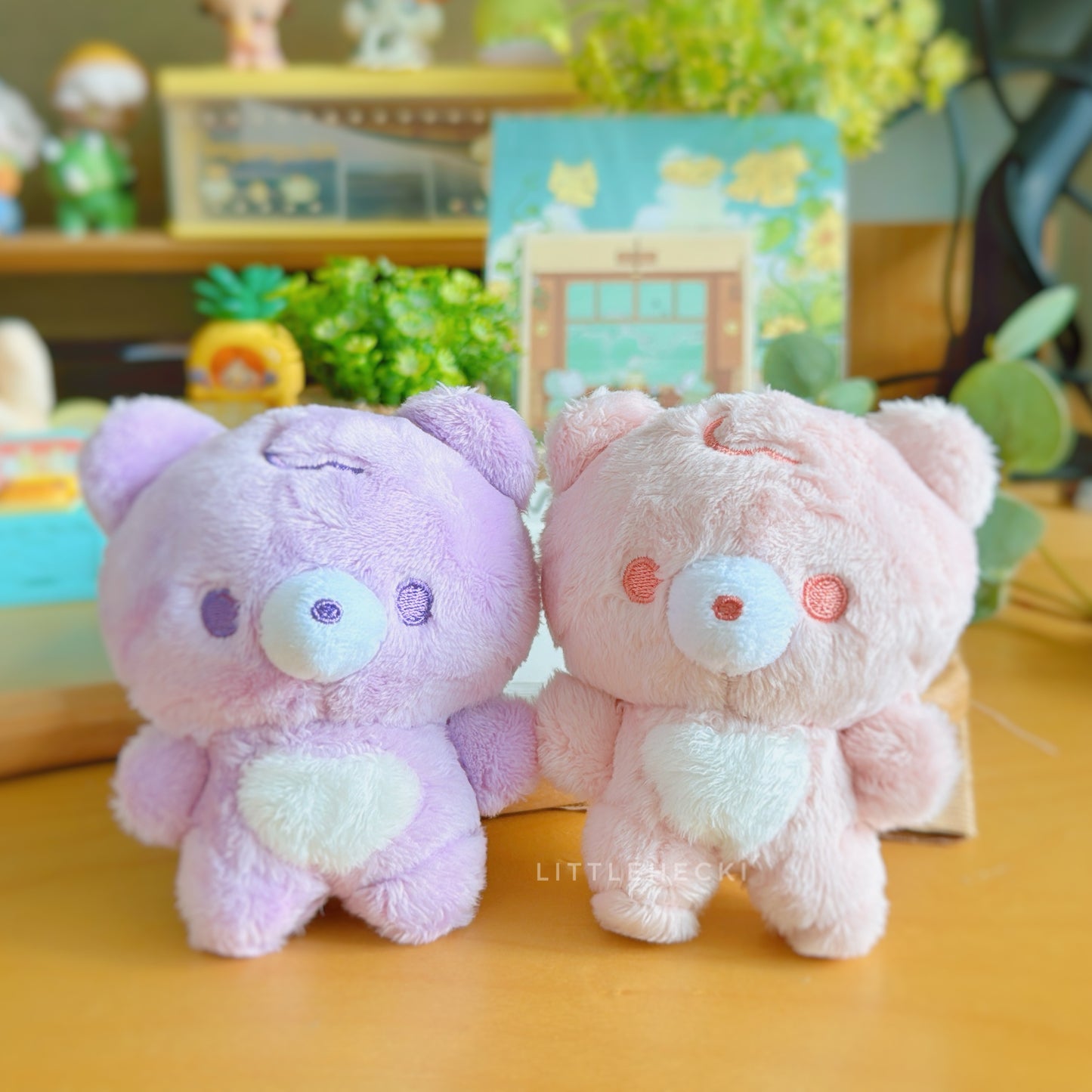 Lilac Beary Mini Plush