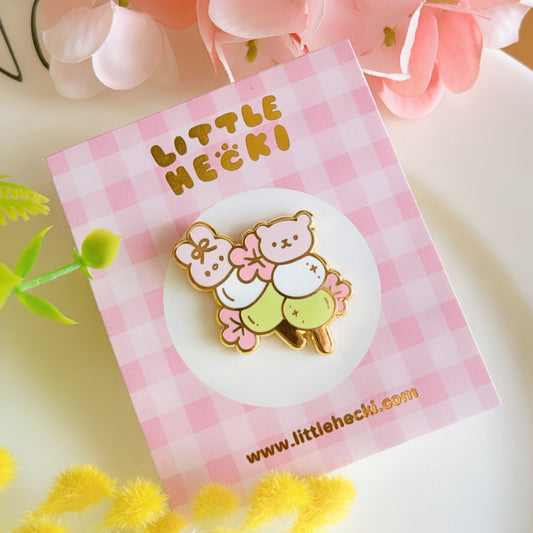 A Dango Duo Enamel Pin