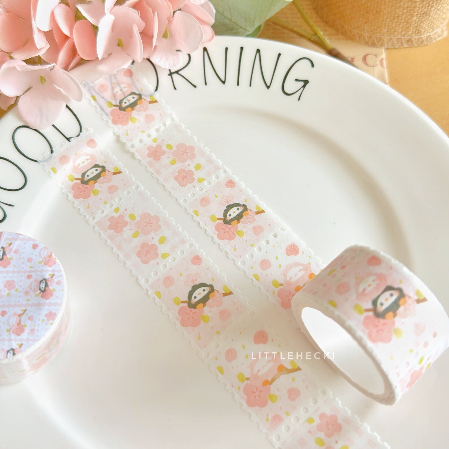 Spring Pan Pan Stamp Washi Tape