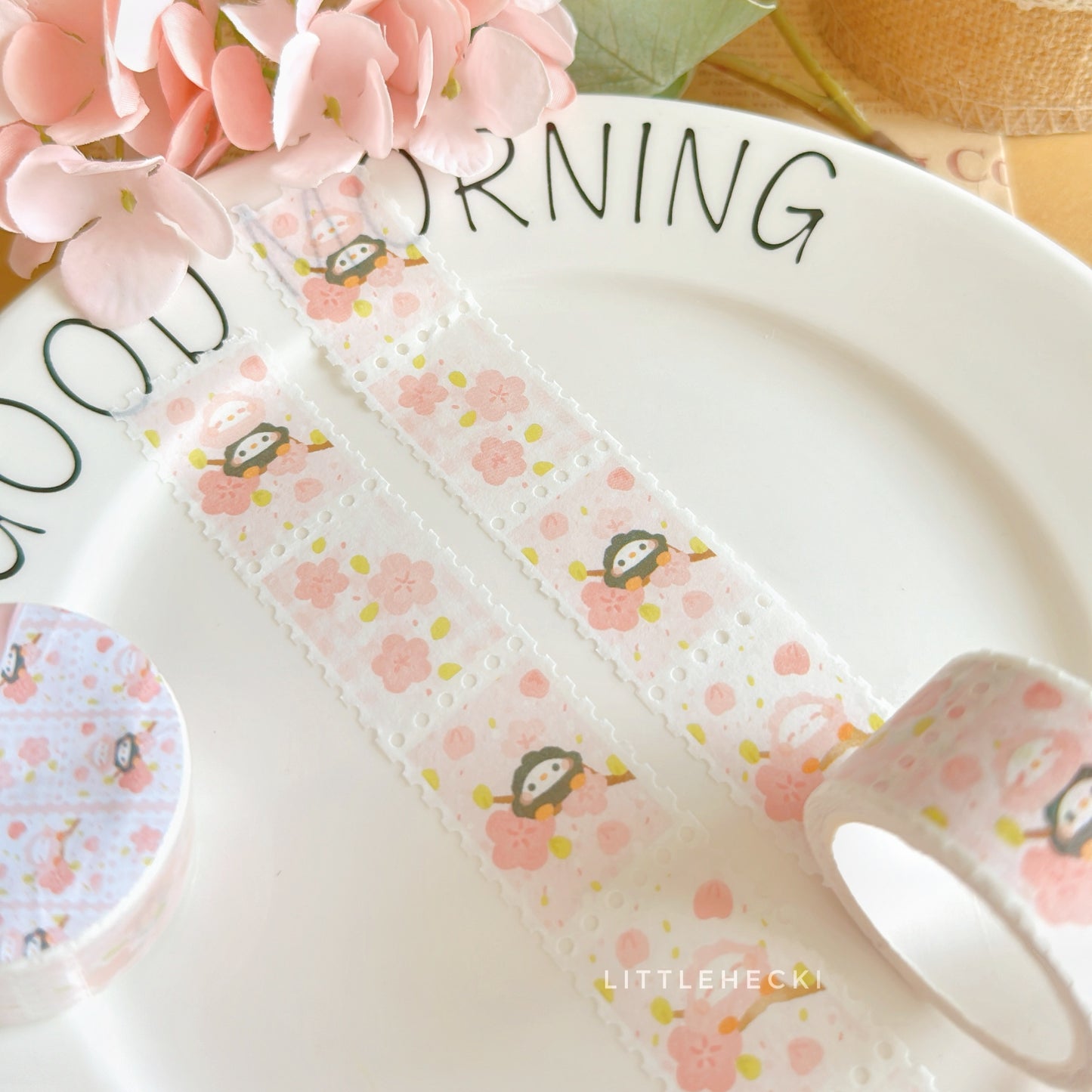 Spring Pan Pan Stamp Washi Tape