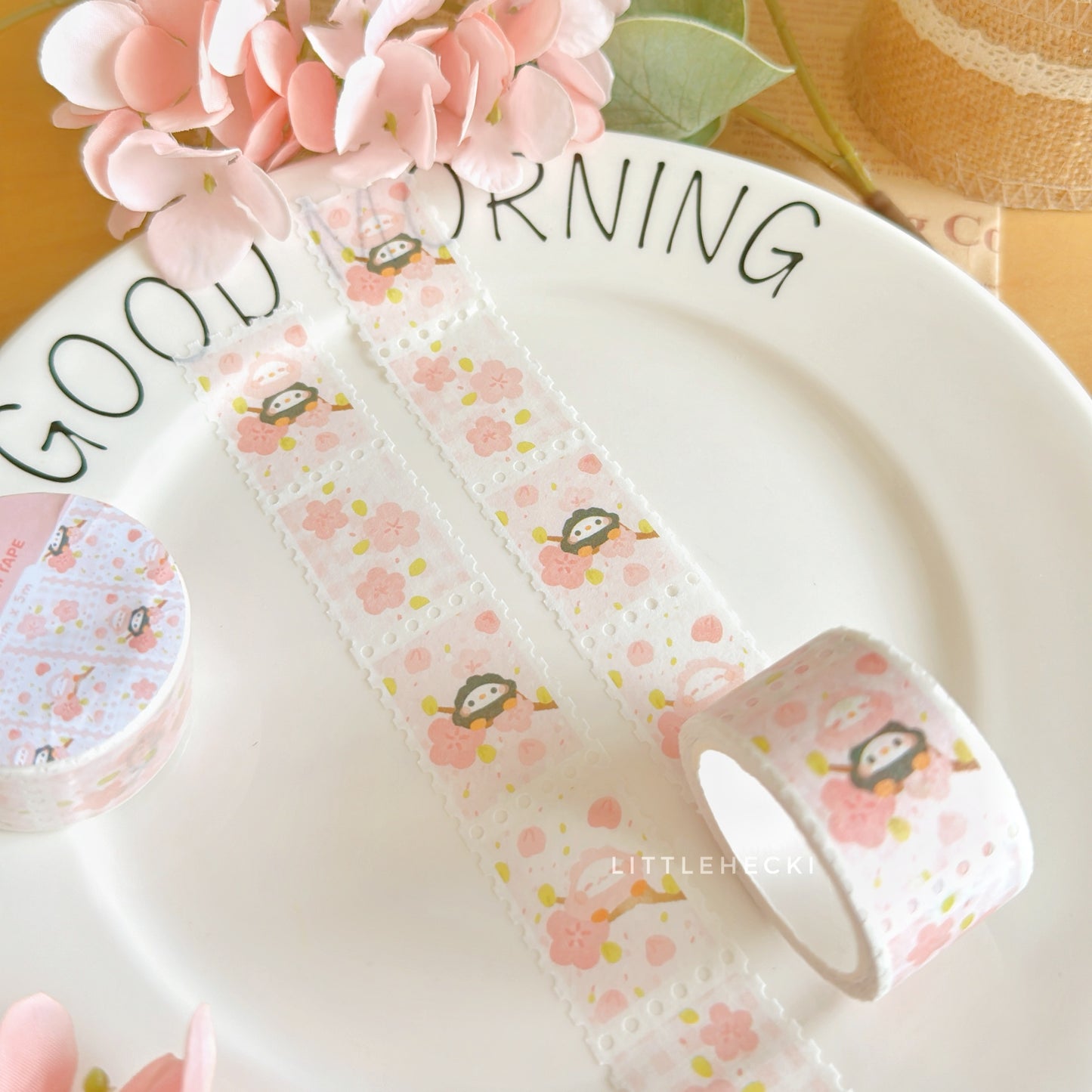 Spring Pan Pan Stamp Washi Tape