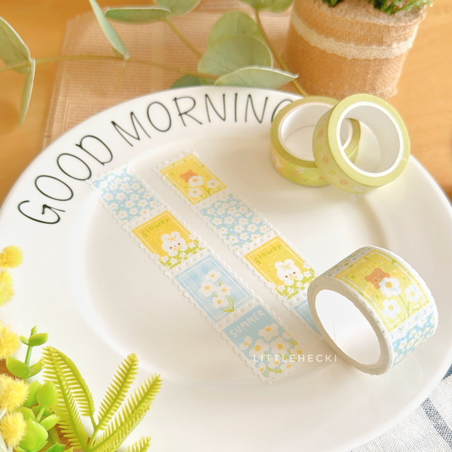 Daisy Bunny Stamp Washi Tape