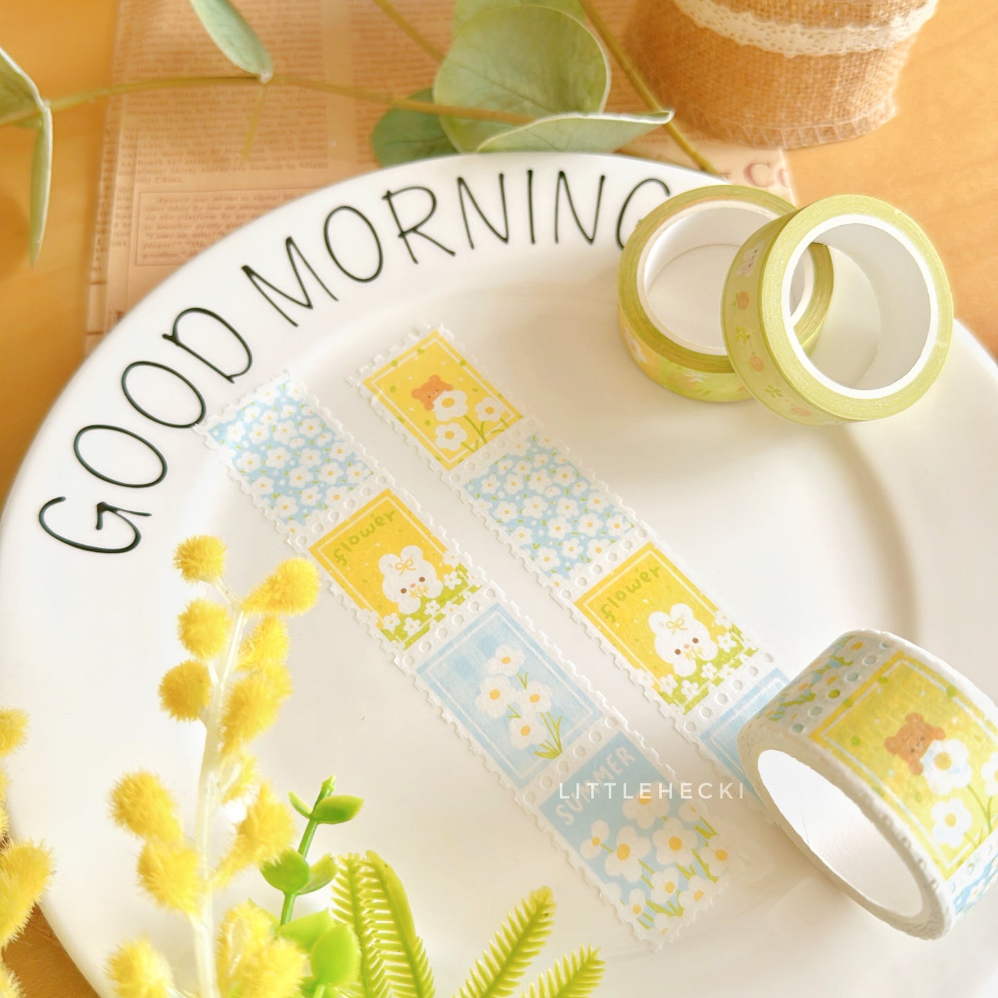 Daisy Bunny Stamp Washi Tape