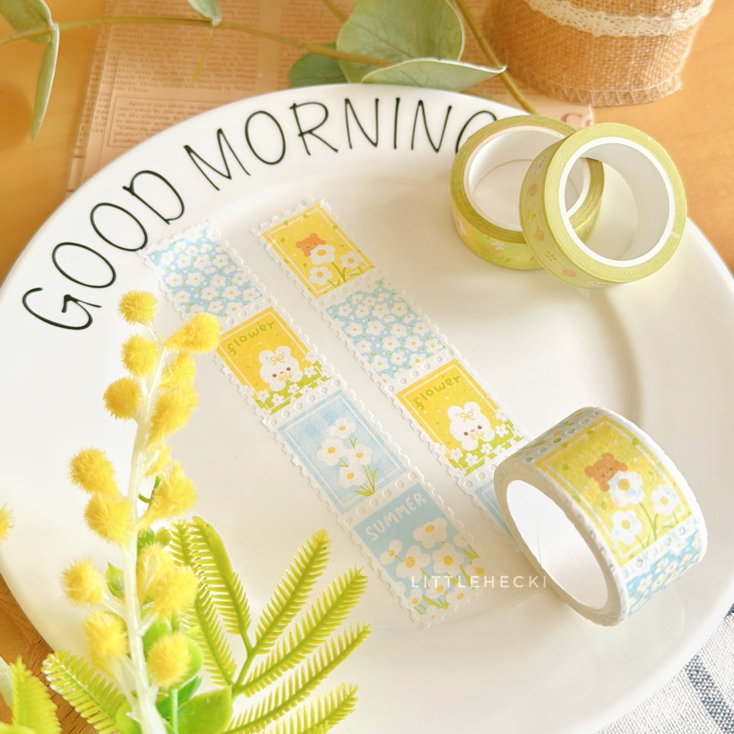 Daisy Bunny Stamp Washi Tape