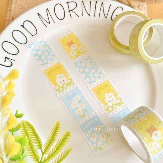 Daisy Bunny Stamp Washi Tape