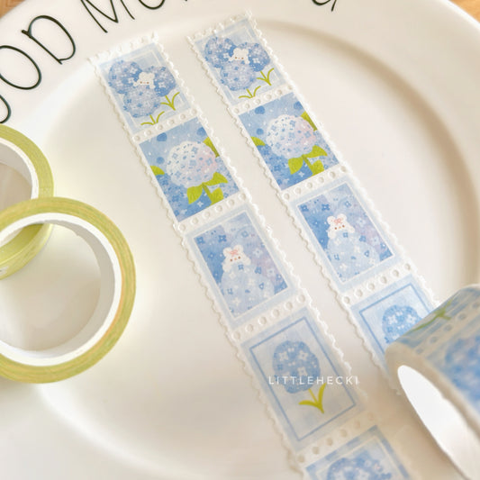 Hydrangeas Stamp Washi Tape