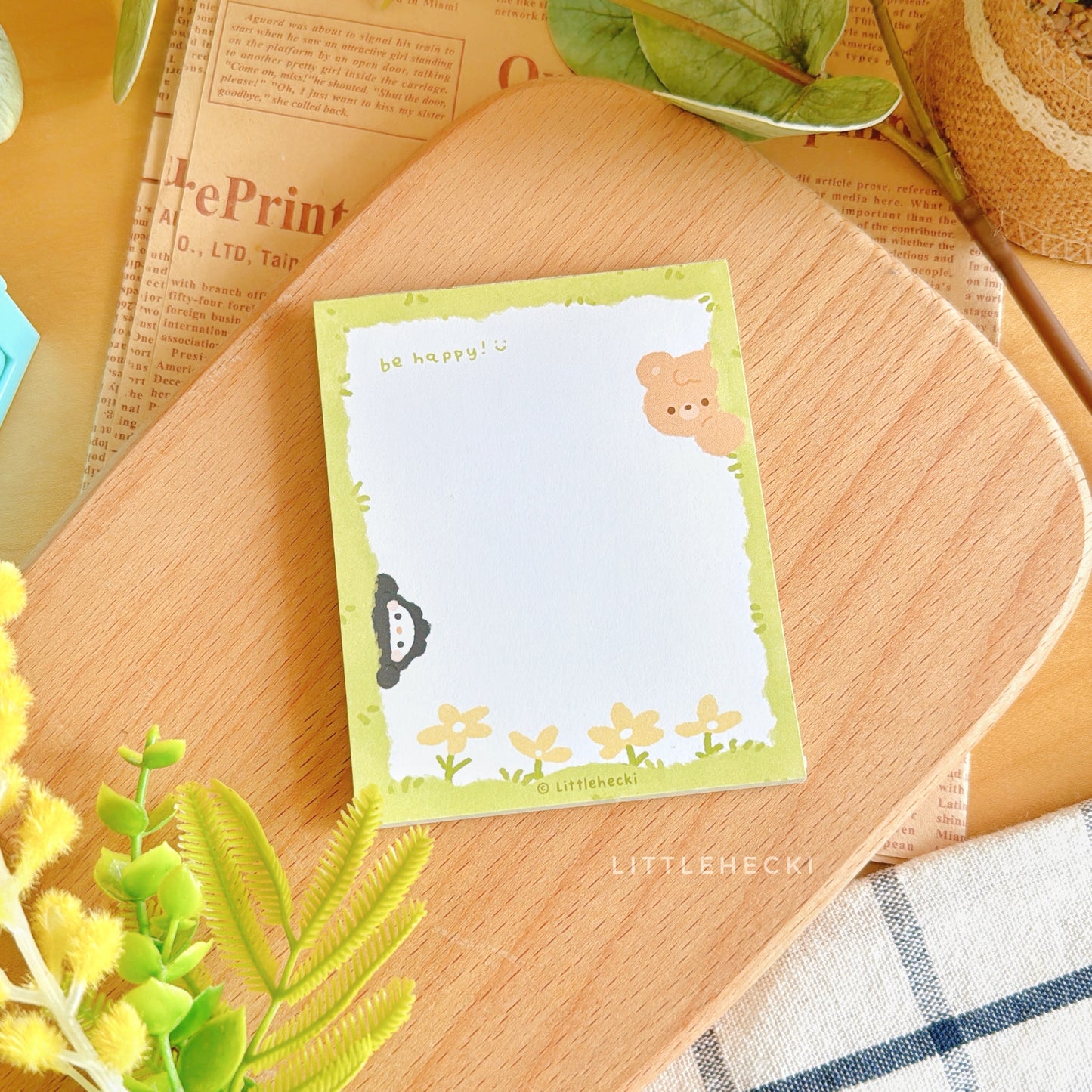 Be Happy Notepad