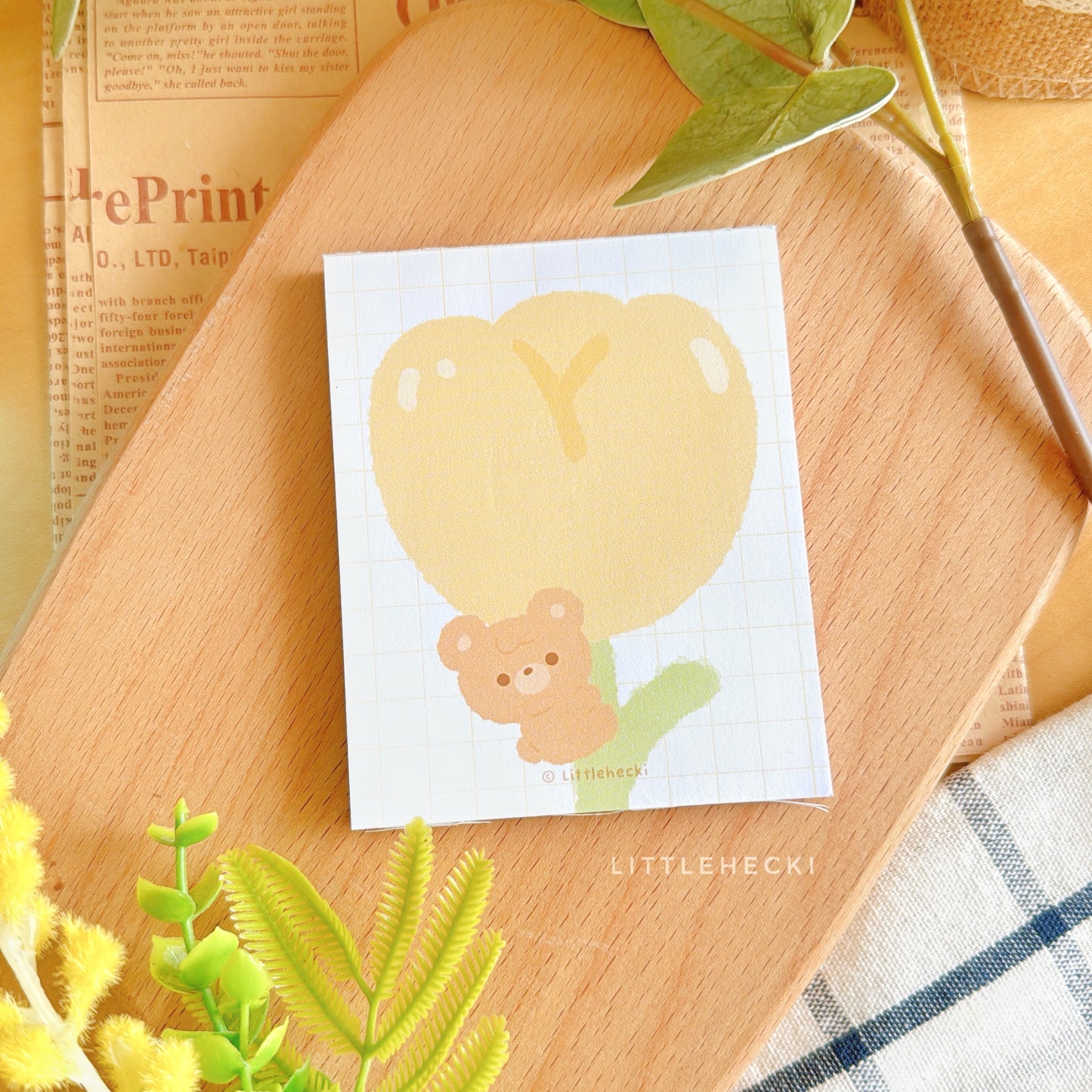 Yellow Tulip Notepad