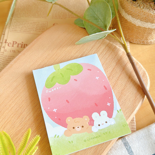 Strawberry Notepad