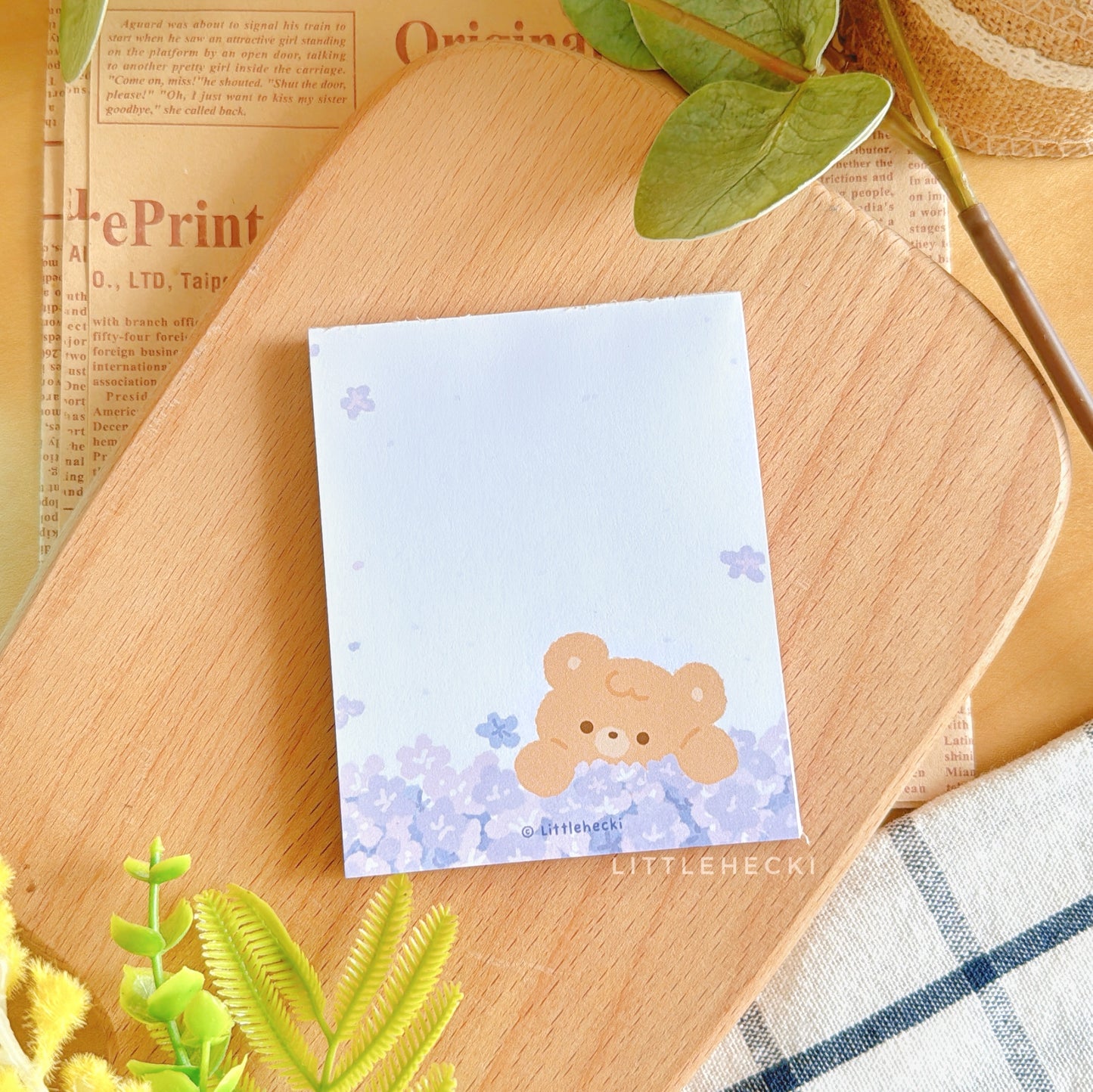 Lavender Blooms Notepad