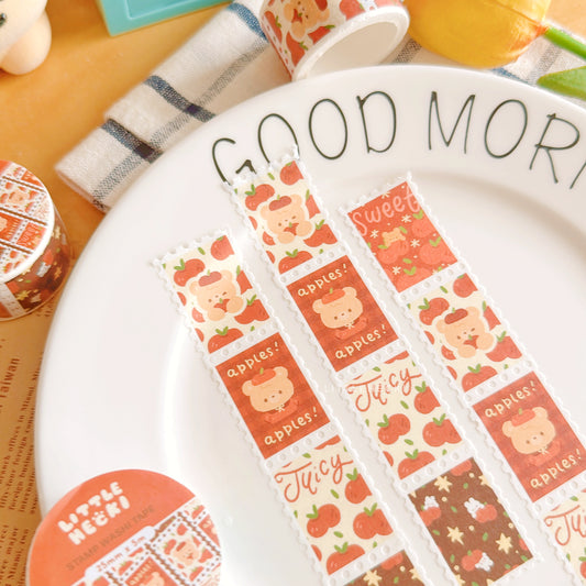 Apples! Stamp Washi Tape