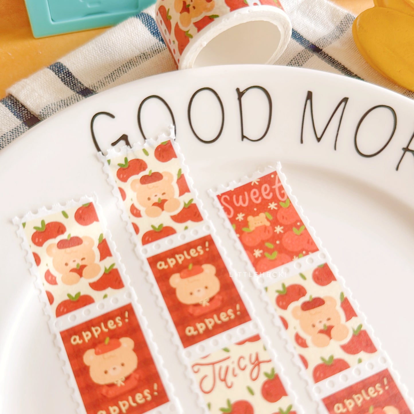 Apples! Stamp Washi Tape
